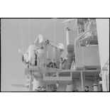 Télépointeur d'artillerie secondaire du croiseur léger la Marseillaise.