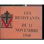 La manifestation du 11 novembre 1940 à l'Arc de Triomphe.