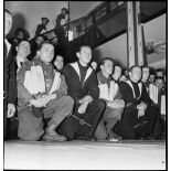 Messe à bord du paquebot/croiseur auxiliaire le Ville d'Oran.