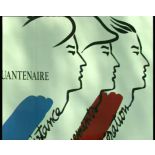 Bande de diffusion du camion du cinquantenaire de la Libération.