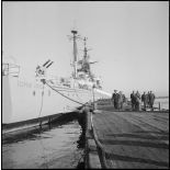 Vue de trois quarts arrière du Georges Leygues.