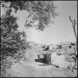 Un poste du 7e bataillon de chasseurs alpins (BCA), région du Djurdjura.