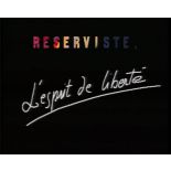 Réserviste, l'esprit de liberté.