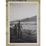 Ernest [Bonacoscia] et Teffaine à Saint Ambroggio (30/10/1943). [légende d'origine]