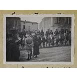 Aregno, 18/11/43. C[omman]dan]t Blazy, G[énér]al Guillaume, c[omman]d[an]t Méric. [légende d'origine]