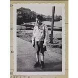 Ernest Bonacoschia [sic, Bonacoscia], guide du 59e Goum. Saint Florent, le 20 (?) septembre 1943. 13 ans (environ). [légende d'origine]