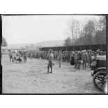 Près de Blangy, arrivée de travailleurs Chinois. [légende d'origine]