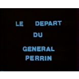 Cérémonie d'adieux aux armes du général Perrin à l'Hôtel national des Invalides le 26 juillet 1979.