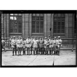 Paris, Le défilé du 14 juillet 1919. Les chefs du 3e corps d'armée. [légende d'origine]
