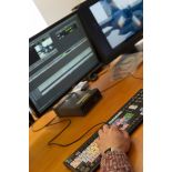 Service post-production de l'Etablissement de communication et de production audiovisuelle de la Défense.