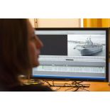 Service post-production de l'Etablissement de communication et de production audiovisuelle de la Défense.