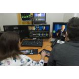 Service post-production de l'Etablissement de communication et de production audiovisuelle de la Défense.