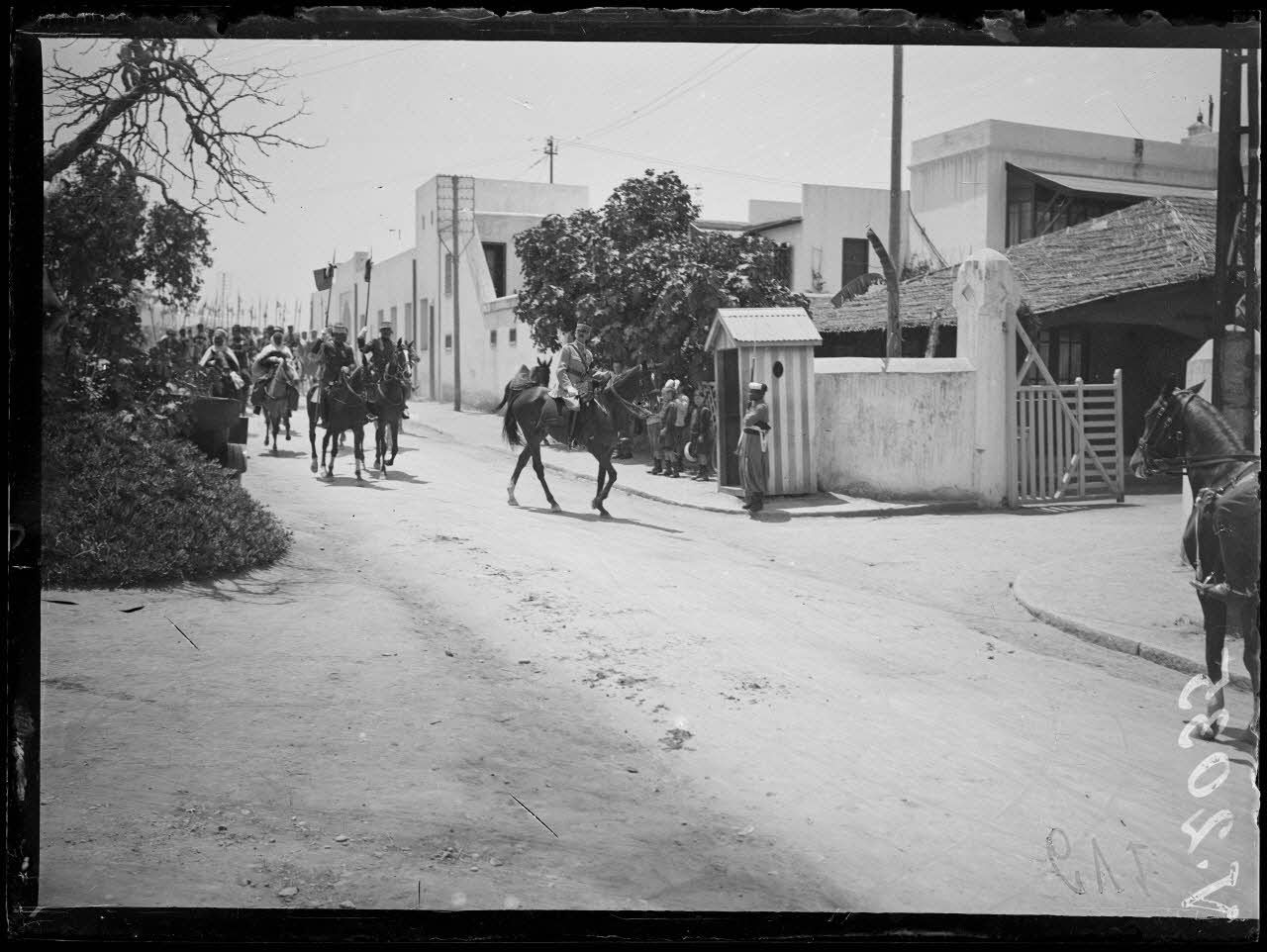 ImagesDéfense Rabat. Visite du général Lyautey au sultan du Maroc