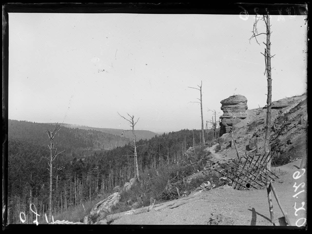 ImagesDéfense - La Chapelotte (Vosges), Le Sommet. [légende D'origine]