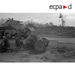 Groupe de combat pour Half-Track 2ème DB (8 soldats) REE-MODELES REE