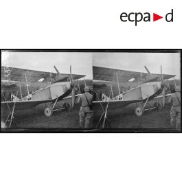 Carte Photo Aviation CPA – Avion Rumpler Allemagne 1917 – Vintage Paris