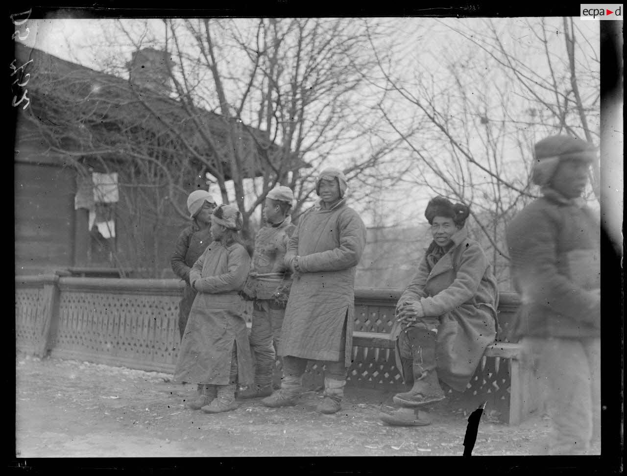 Mandchourie. Types chinois. [légende d'origine]