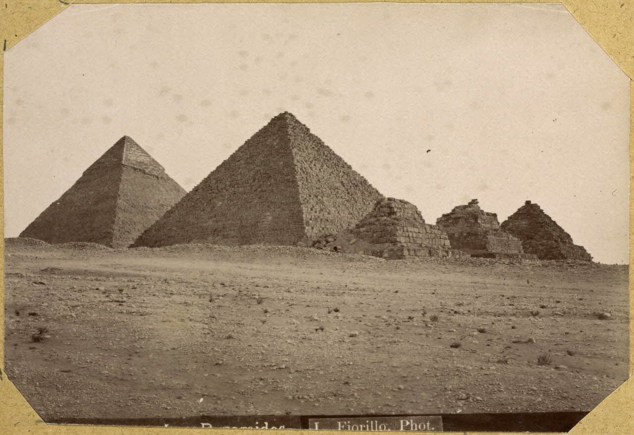 Les Pyramides. [légende d'origine]