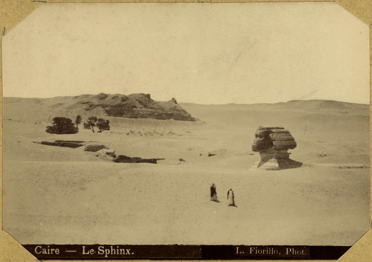 Le Caire. - Le Sphinx. [légende d'origine]