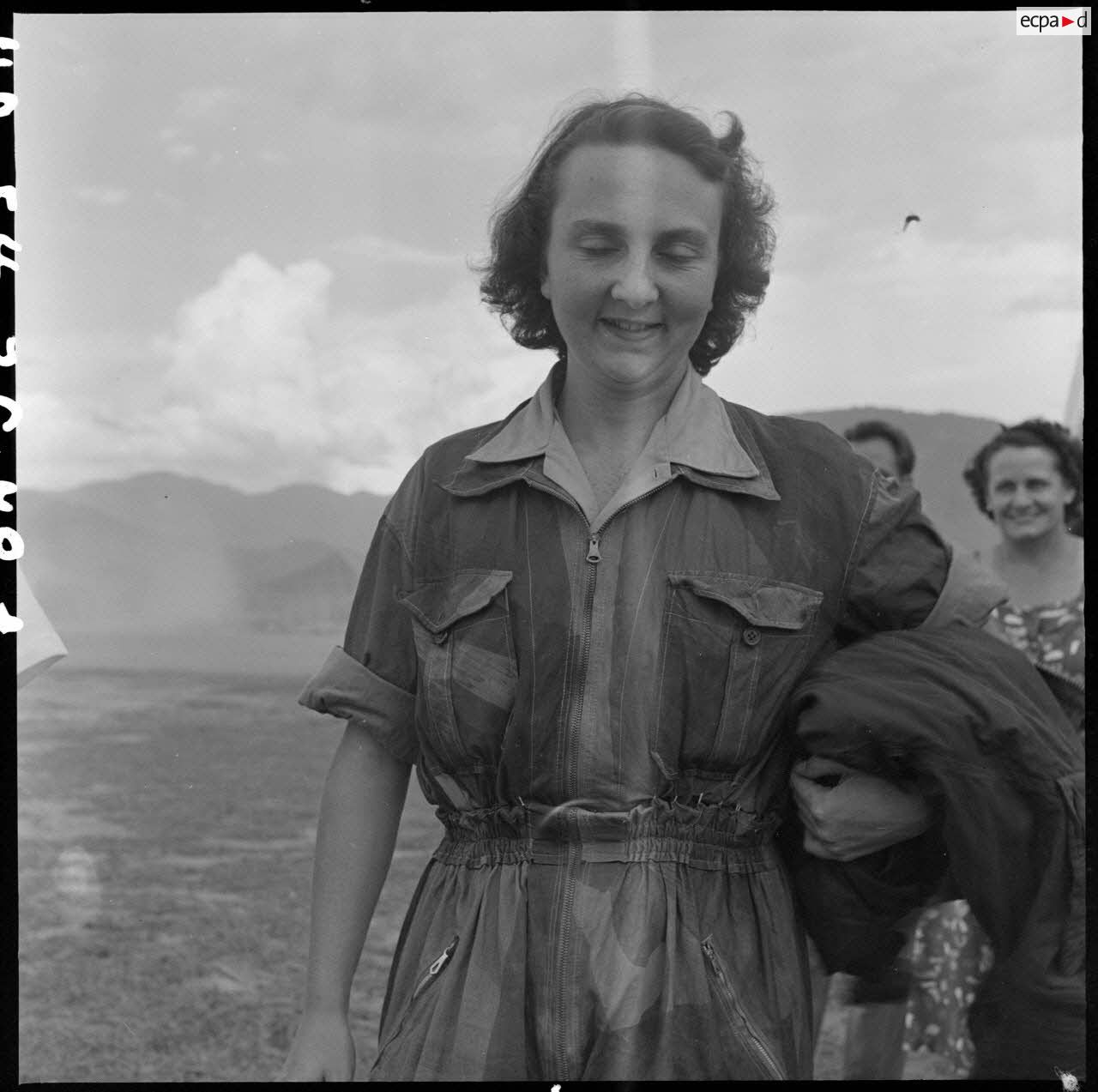 Geneviève de Galard in Luang Prabang, Laos.