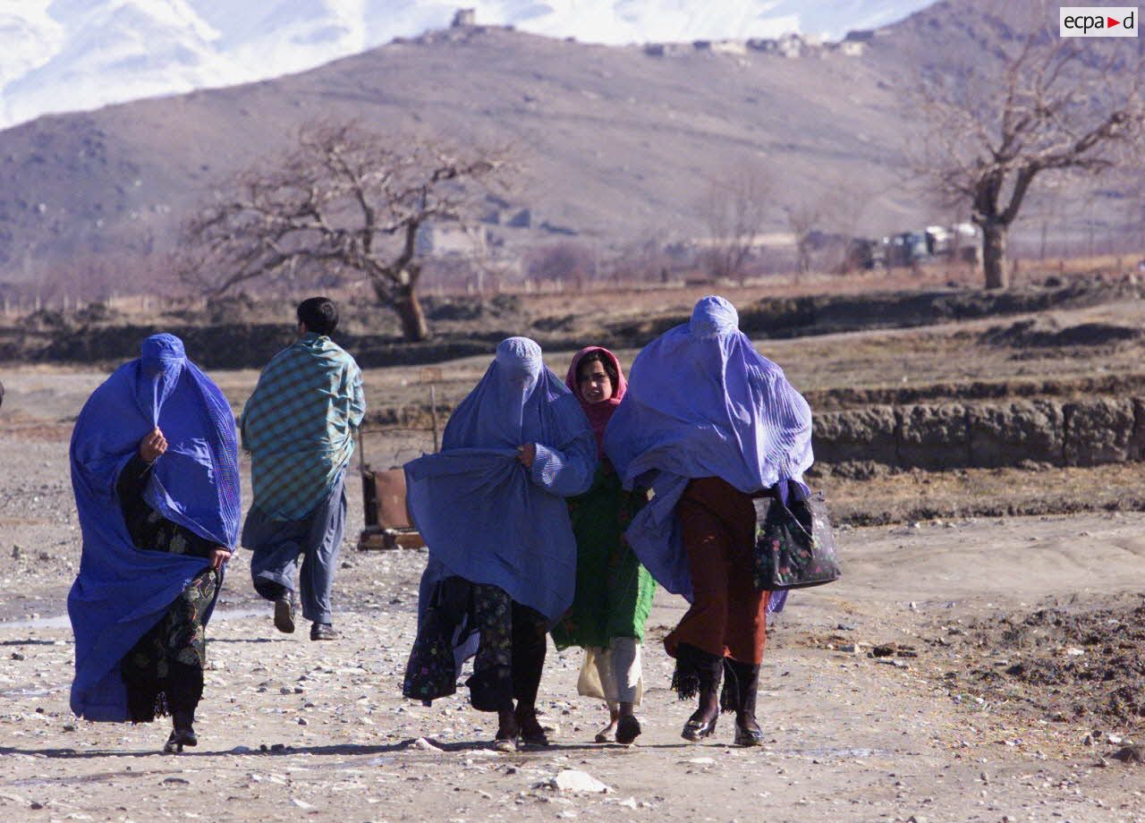 Femmes afghanes dans Kaboul.