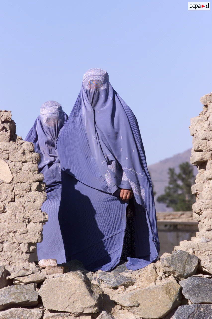 Femmes afghanes dans Kaboul.