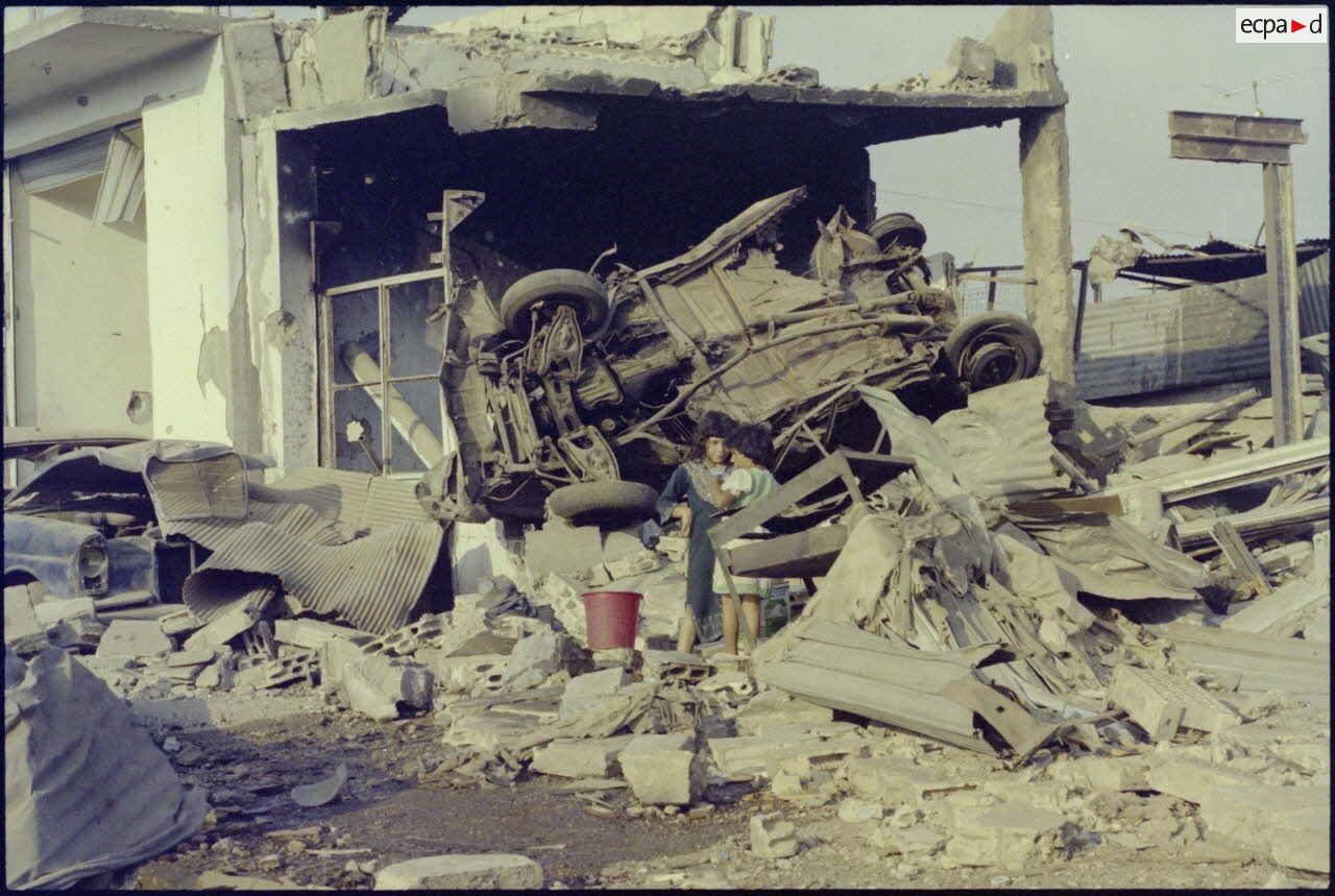 Le camp de réfugiés palestiniens de Sabra à Beyrouth.