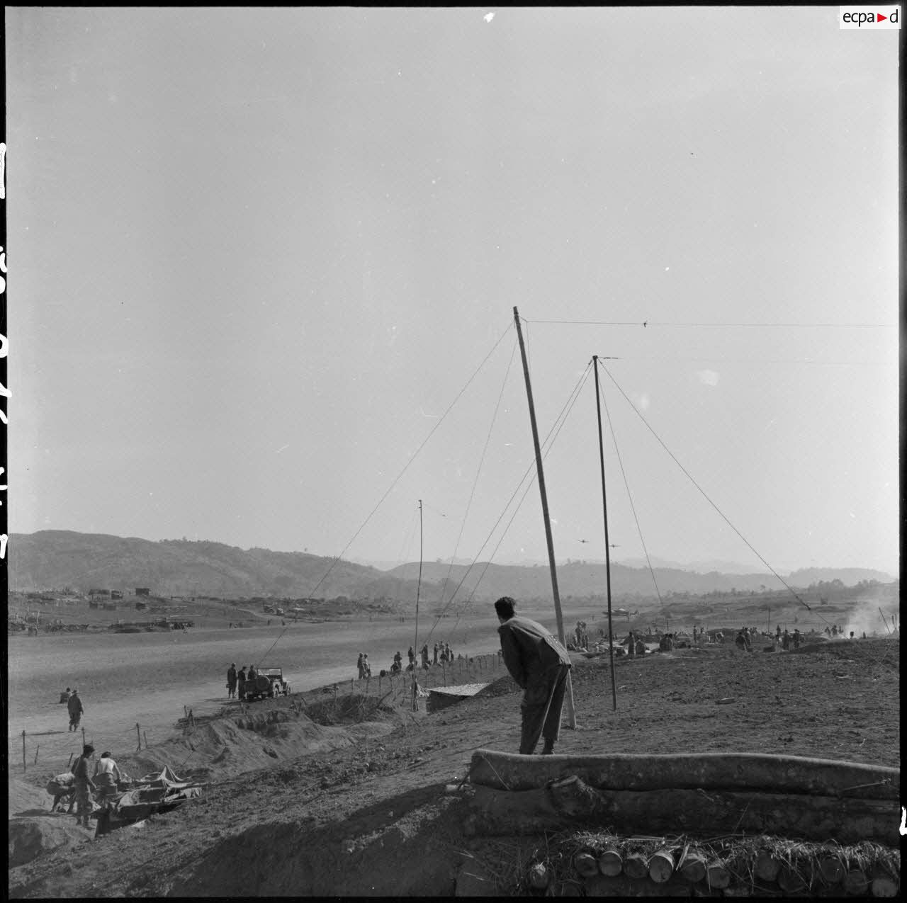 Vue d'ensemble du camp de Na San.