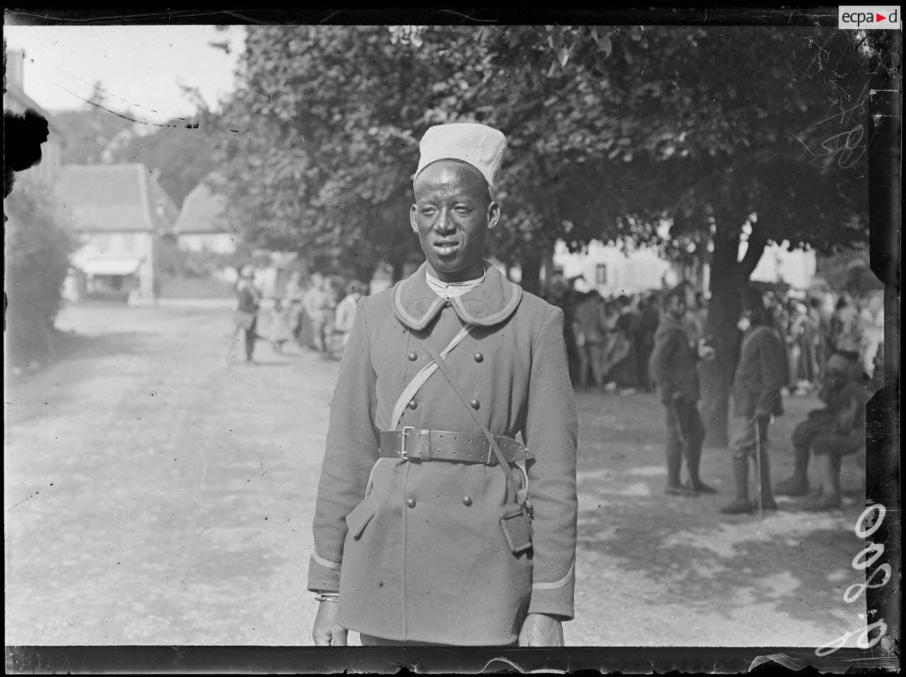 Saint-Amarin, la fête de Sali chez les Sénégalais. Type de Sénégalais. [légende d'origine]