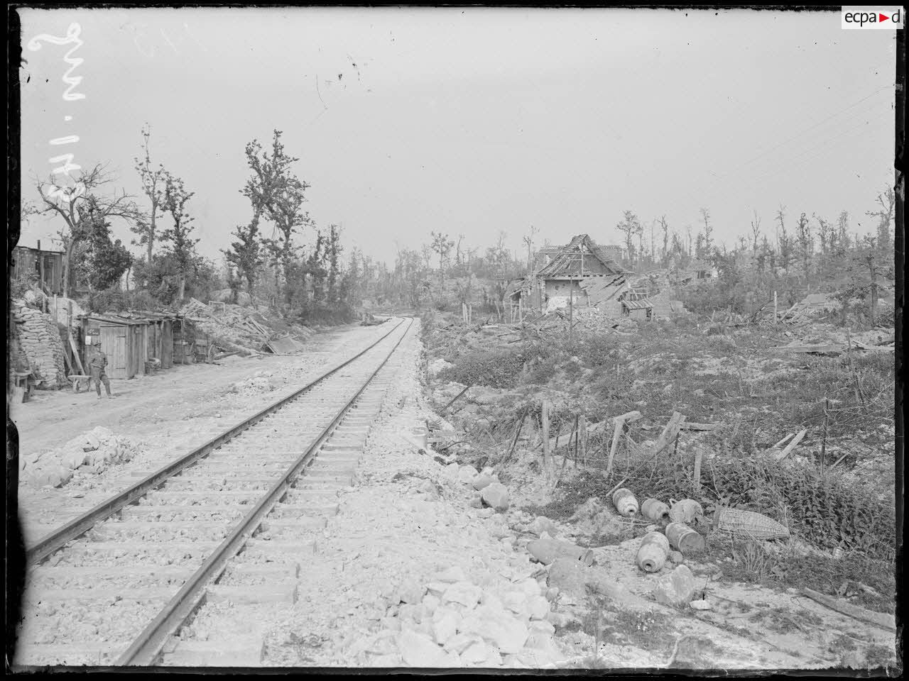 Puisieux, Pas-de-Calais, le village. [légende d'origine]