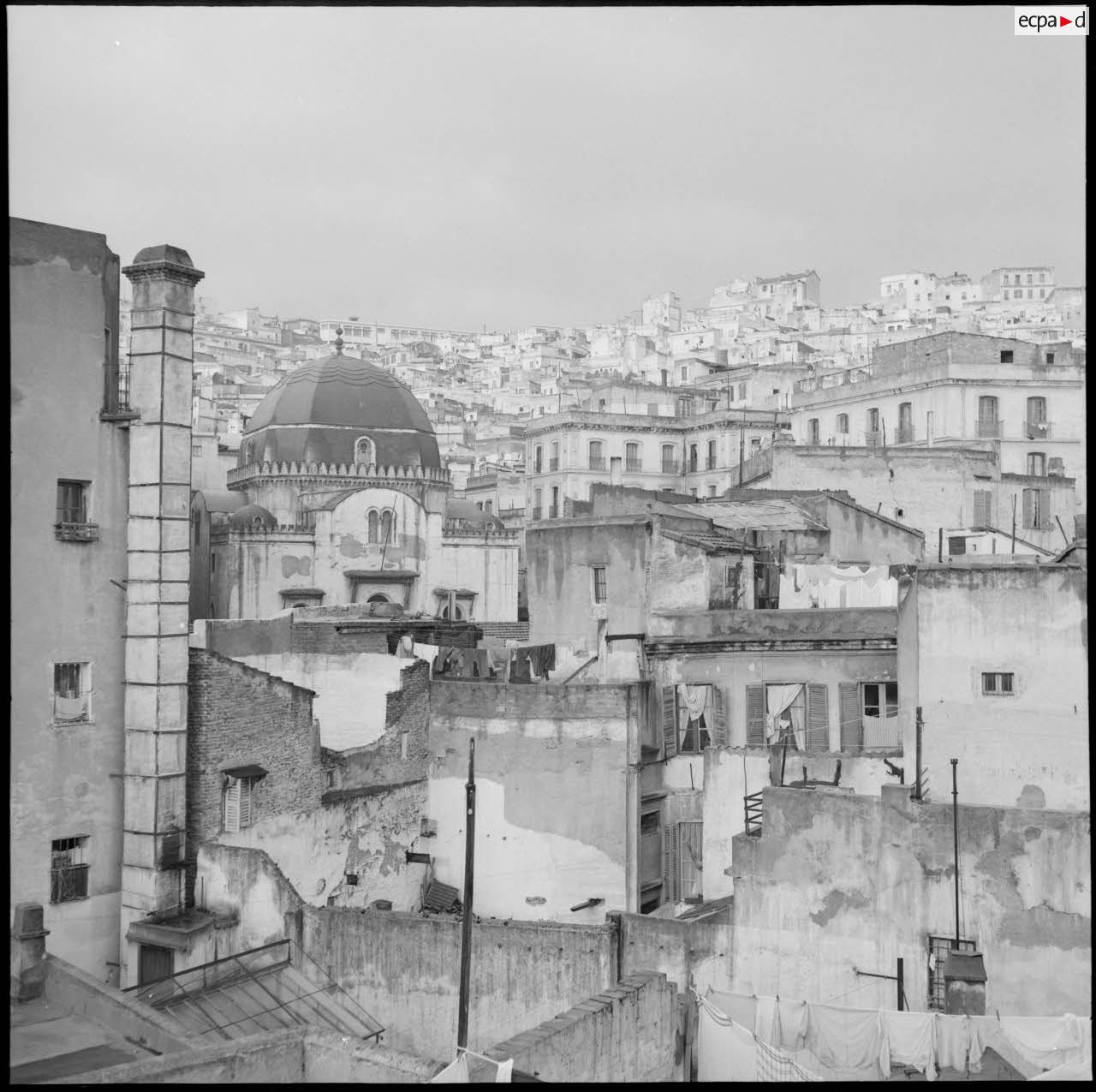 Vue de la casbah d'Alger.