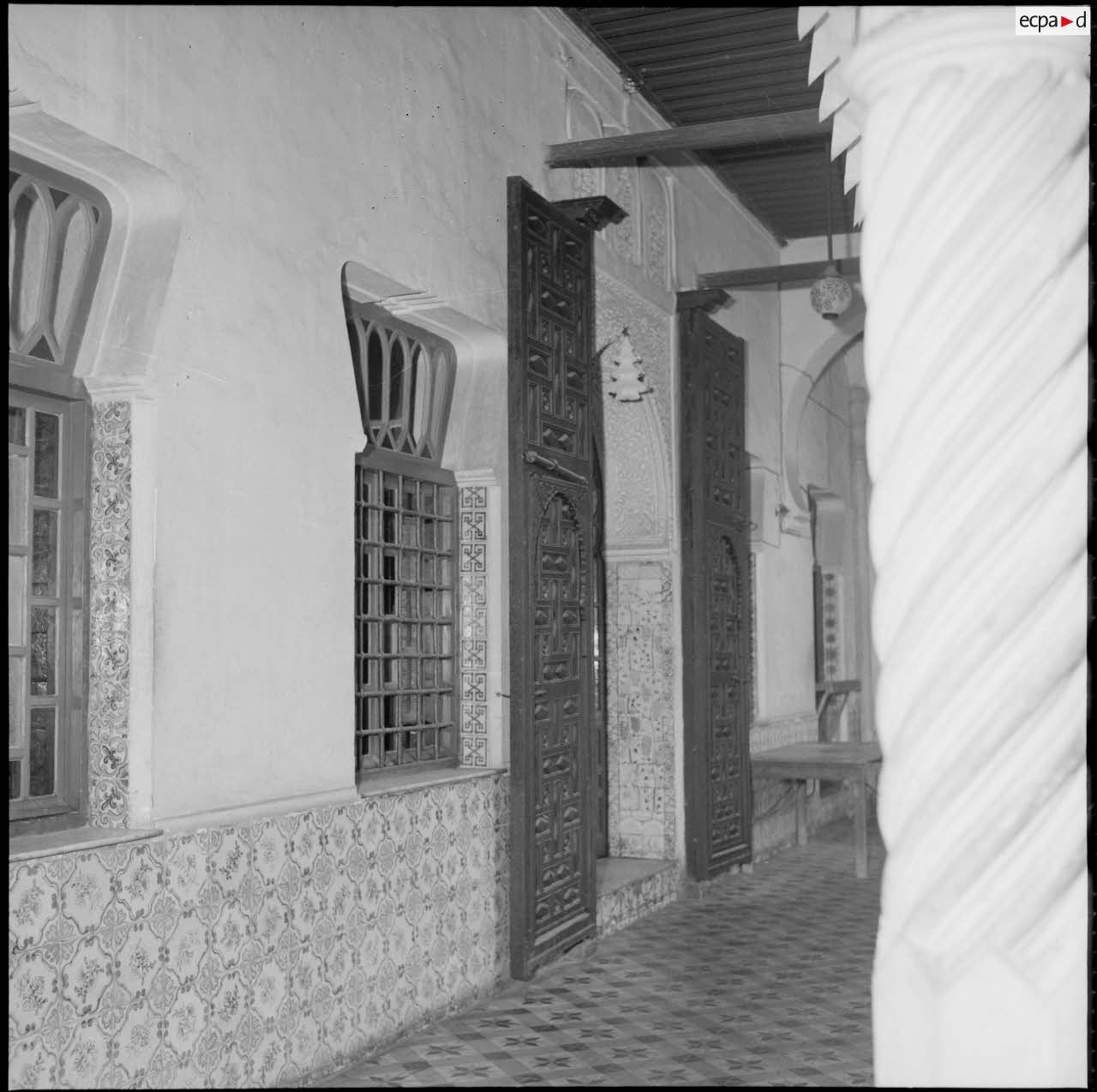 Vue de la casbah d'Alger.