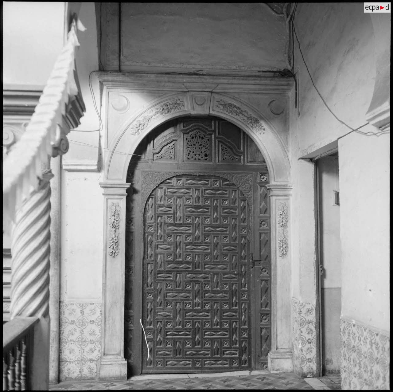 Vue de la casbah d'Alger.