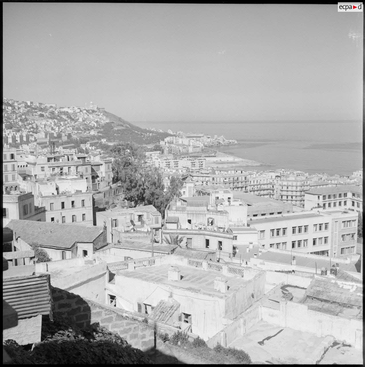 Vue de la casbah et de Bab-el-Oued.