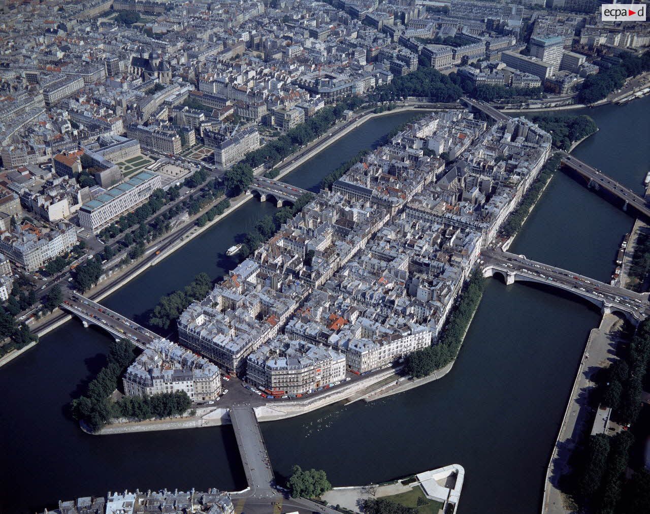 Paris 4e. L'Ile Saint-Louis.