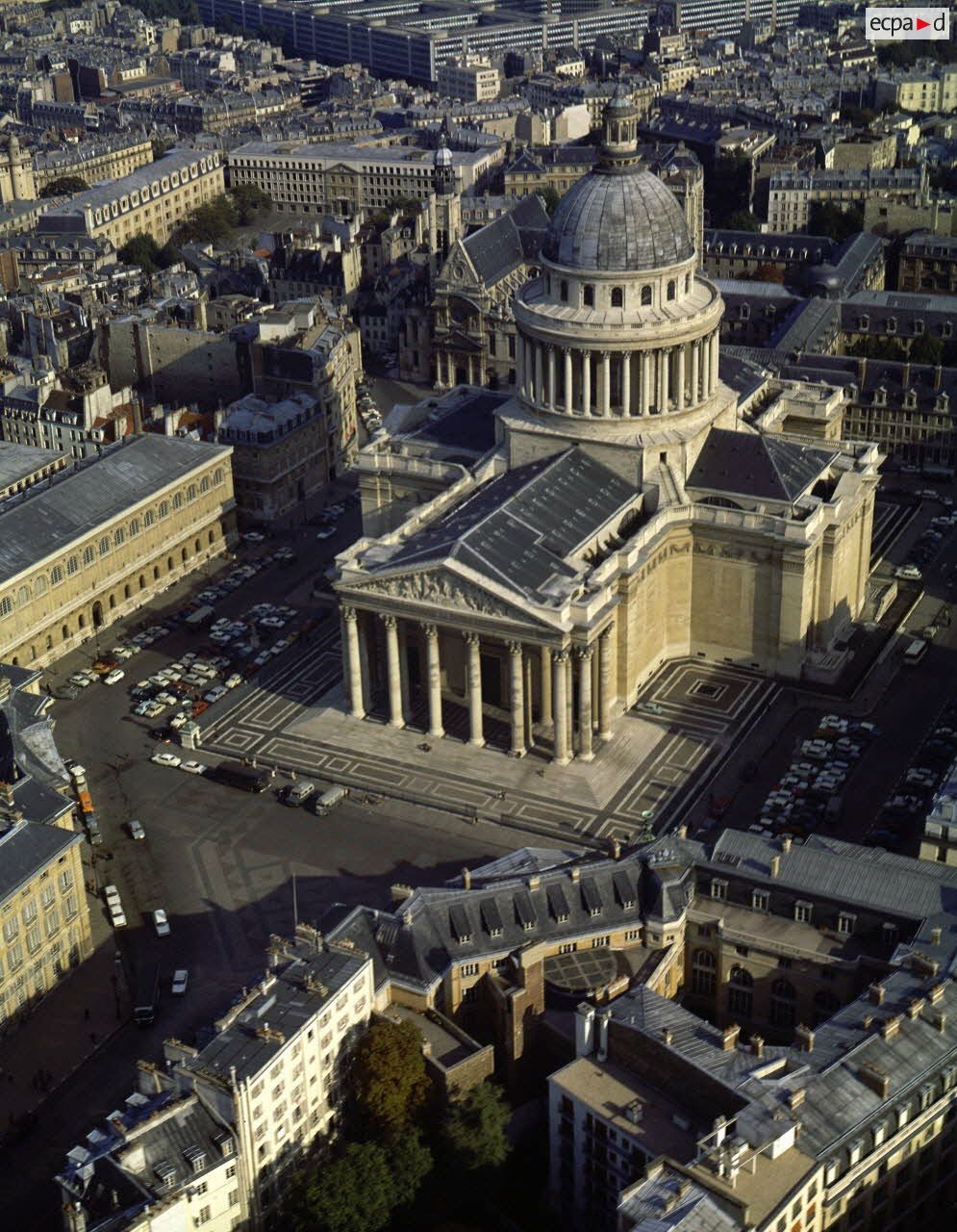 Vue aériennes de Paris - 5e arrondissement.