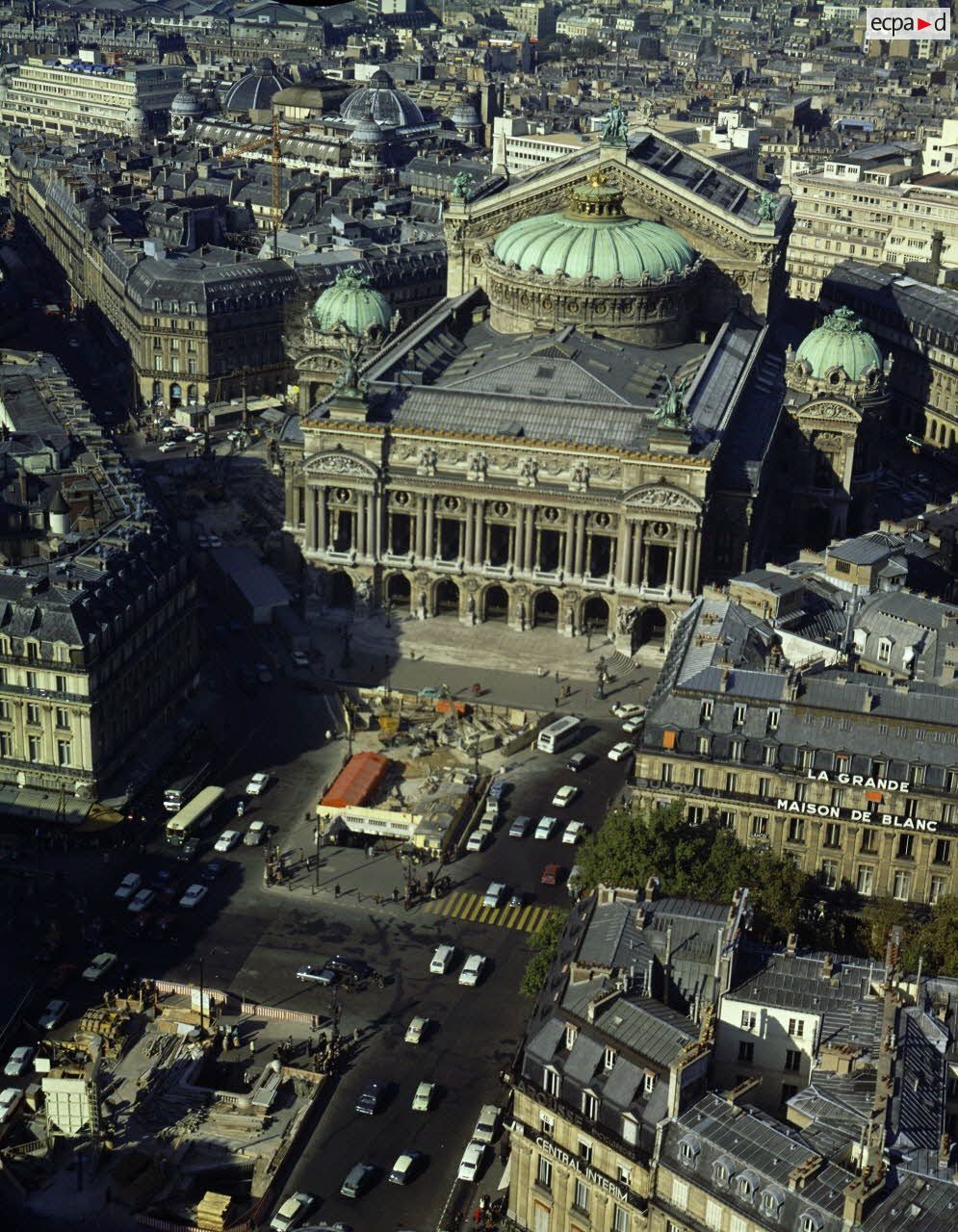 Vue aériennes de Paris - 9e arrondissement.