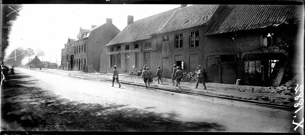 Le Lion Belge (Belgique), vue du Lion Belge. [légende d'origine]