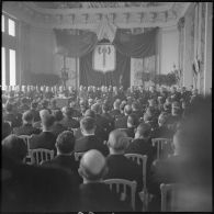 Prestation de serment de fidélité des préfets au maréchal Pétain.