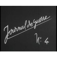 Journal de guerre n°4.