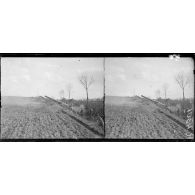 Rocquencourt (Oise). Batterie de 155 en action. [légende d’origine]