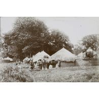 Le village de N'Daly. [légende d'origine]