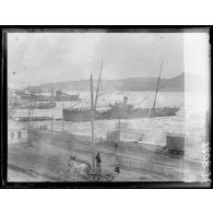 Le port de Vladivostok, mars 1919.