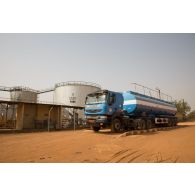 Vue du dépôt civil de l'aéroport de Niamey, au Niger.