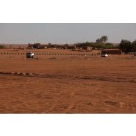 Vue du fort de Madama, au Niger.