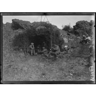 Près le Piton Rocheux, TSF. Réglage de tir par avion. [légende d'origine]