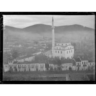 Monastir. Vue prise de la tour carrée vers l'ouest-sud-ouest. [légende d'origine]