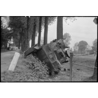 En Belgique, la prise du village de Thulin, entre Mons et Valenciennes.