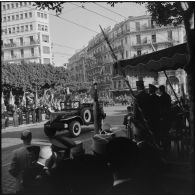 Défilé à Alger lors des commémorations du 11 novembre.