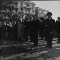 Cérémonie au monument aux morts d'Alger à l'occasion du 11 novembre.